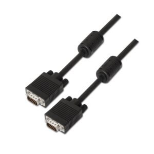 CABLE AISENS SVGA CON FERRITA HDB15/M-HDB15/M NEGRO 10M 8436574700732 A113-0074