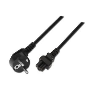 CABLE ALIMENTACION AISENS CABLE TREBOL CEE7 ACODADO/M - C5/H 1.5M NEGRO 8436574701715 P/N: A132-0172 | Ref. Artículo: A132-0172