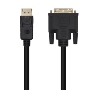 CABLE CONVERSOR AISENS DISPLAYPORT A DVI DP/M-DVI/M NEGRO 3.0M 8436574705164 A125-0463