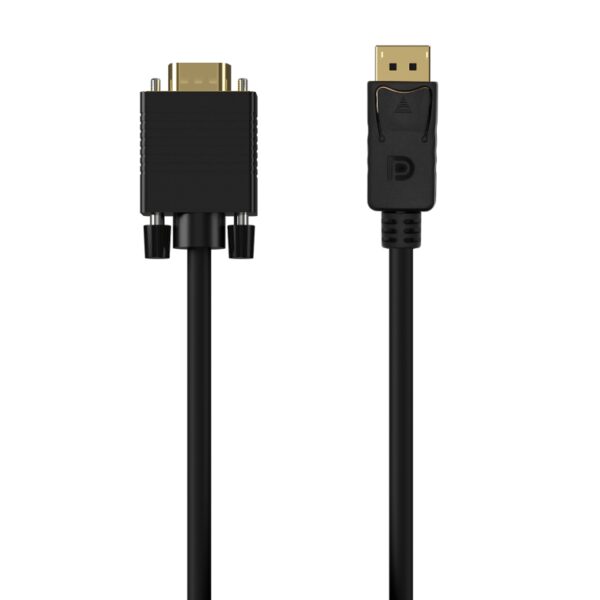 CABLE CONVERSOR AISENS DISPLAYPORT A VGA DP/M-VGA/M NEGRO 1.0M 8436574706574 A125-0552