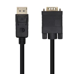 CABLE CONVERSOR AISENS DISPLAYPORT A VGA DP/M-VGA/M NEGRO 3.0M 8436574705157 A125-0462