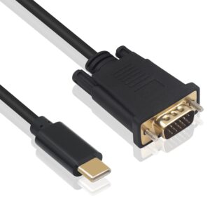 CABLE CONVERTIDOR EWENT USB-C A VGA MACHO 1080p/60Hz 1