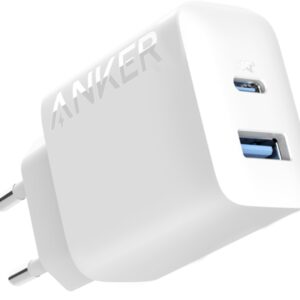 CARGADOR ANKER WALL CHARGER (20W 1A1C WHITE) 0194644139735 A2348G21