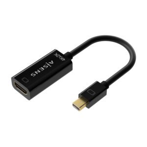 CONVERSOR AISENS MINI DISPLAYPORT V1.2 A HDMI V1.4 4K30HZ A/H 15CM 8436574707380 A125-0643