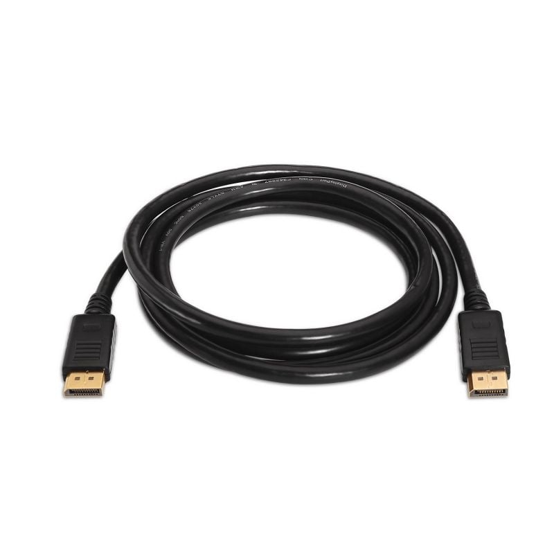 Cable-DisplayPort-1.2-4K-Aisens-A124-0130-DisplayPort-Macho-DisplayPort-Macho-Hasta-5W-2300Mbps-3m-Negro-8436574701296-A124-0130-AIS-CAB-A124-0130-1