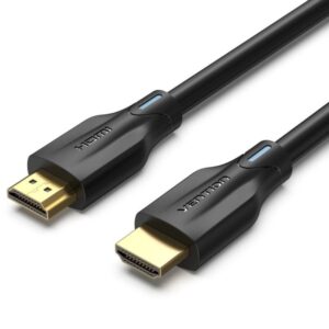 Cable HDMI 2.1 8K Vention AANBF/ HDMI Macho - HDMI Macho/ 1m/ Negro 6922794743489 AANBF VEN-CAB HDMI AANBF