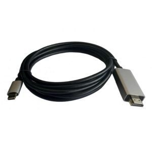 Cable HDMI 3GO C137/ HDMI Macho - USB Tipo-C Macho/ 2m/ Negro 8436531559496 C137 3GO-CAB C137