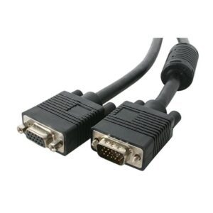 Cable SVGA 3GO CVGA10MF/ VGA Macho - VGA Hembra/ 10m/ Negro 8436531551360 CVGA10MF 3GO-CAB CVGA10MF