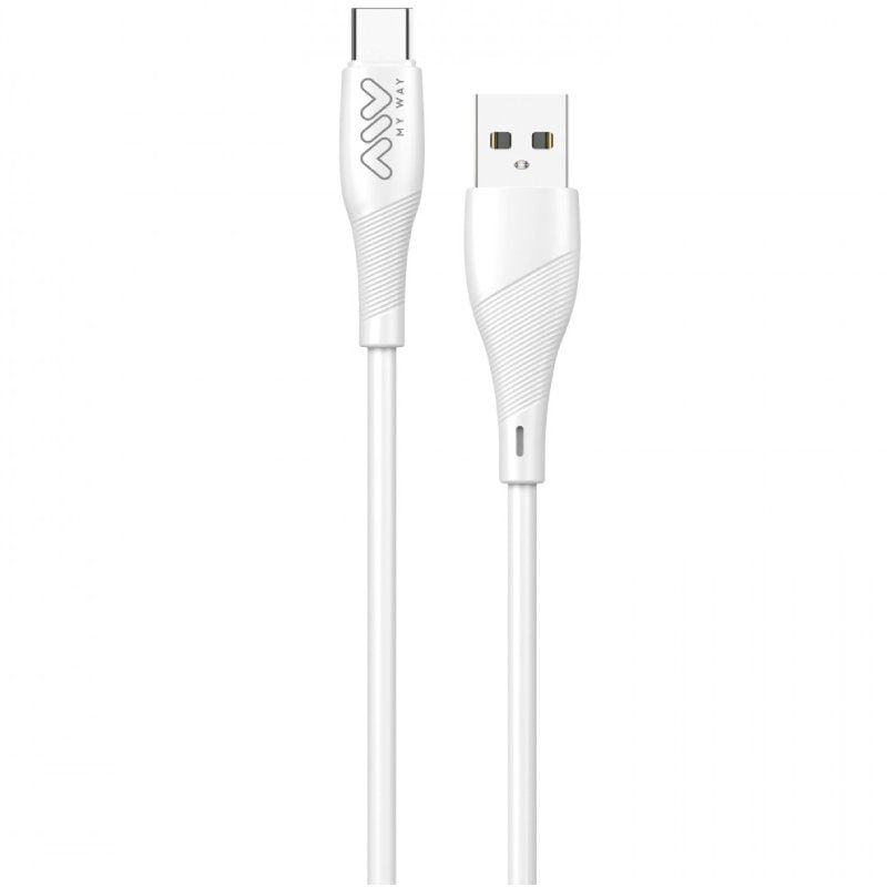 Cable USB 2.0 Tipo-C Myway MWUSC0019/ USB Macho - USB Tipo-C Macho/ 1m/ Blanco 8426801145290 MWUSC0019 MYW-CAB MWUSC0019