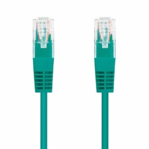 Cable de Red RJ45 UTP Nanocable 10.20.0401-GR Cat.6/ 1m/ Verde 8433281003620 10.20.0401-GR NAN-CAB 10 20 0401-GR