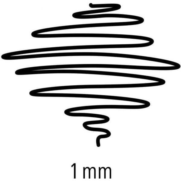 Caja de Rotuladores Permanentes Staedtler Lumocolor 317/ 1mm/ 10 unidades/ Negros - Imagen 3