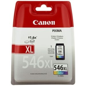 Cartucho de Tinta Original Canon CL-546XL Alta Capacidad/ Tricolor 4960999974514 8288B001 CAN-CLI-546XL