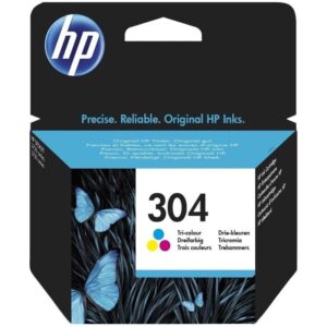 Cartucho de Tinta Original HP nº304/ Tricolor 889894860712 N9K05AE N9K05AE