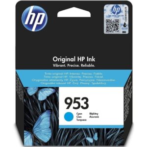 Cartucho de Tinta Original HP nº953/ Cian 725184103988 F6U12AE F6U12A