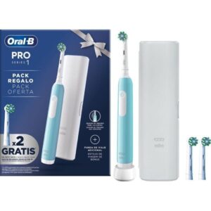 Cepillo Dental Braun Oral-B Pro Series 1/ Incluye 2 Recambios/ Azul 8700216707596 CEP DENT P1 BL ACC BRA-PAE CEP DENT P1 BL ACC