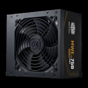 Cooler Master MWE Bronze 750 V3 230V unidad de fuente de alimentación 750 W 24-pin ATX ATX Negro 4719512145340 | P/N: MPE-7501-ACABW-3BEU | Ref. Artículo: 1384951