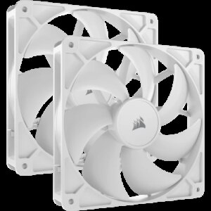 Corsair RS140 Carcasa del ordenador Ventilador 14 cm Blanco 2 pieza(s) 0840006684275 | P/N: CO-9050195-WW | Ref. Artículo: 1383739