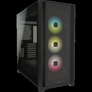 Corsair iCUE 5000X RGB Midi Tower Negro 0840006627517 | P/N: CC-9011212-WW | Ref. Artículo: 1338822