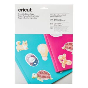 Cricut 2009491 etiqueta decorativa engomada Papel Blanco Desmontable 0093573731938 | P/N: 2009491 | Ref. Artículo: 1389908