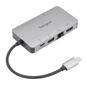 DOCKING STATION TARGUS TIPO C A 1x HDMI 1x VGA 1x USB-A 1x TIPO C PLATA 5051794030334 DOCK419EUZ