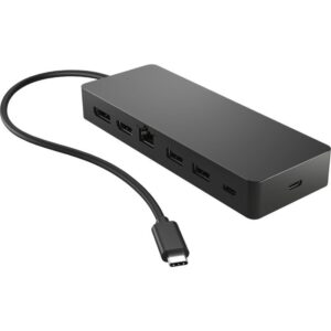 Docking USB Tipo-C HP 50H55UT/ 1xUSB Tipo-C/ 2xUSB/ 1xHDMI/ 1xDisplayPort/ 1xRJ45/ 1xUSB Tipo-C PD/ Negro y Azul 196188636329 50H55UT HPAP-HUB 50H55UT