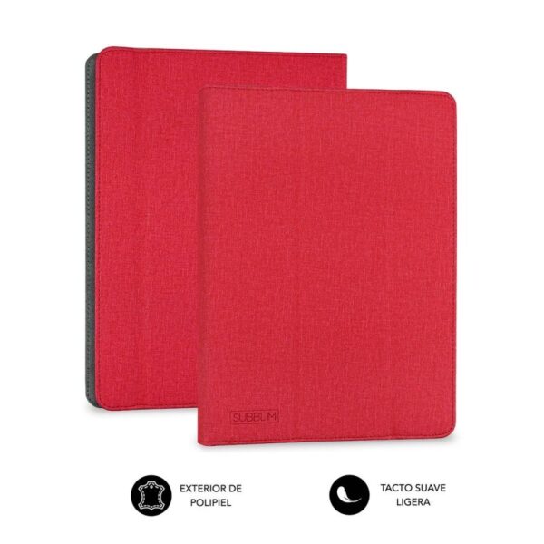 Funda Subblim Freecam para Tablets de 10.1"-11"/ Roja - Imagen 5