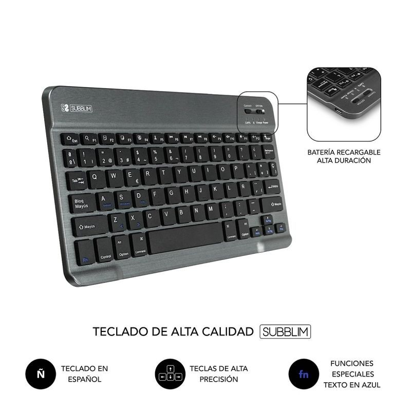 Funda-con-Teclado-Subblim-Keytab-Pro-Bluetooth-para-Tablets-de-10.1-10.8-Gris-8436586741082-SUB-KT2-BT0002-SUB-FUNDA-KT2-BT0002-4