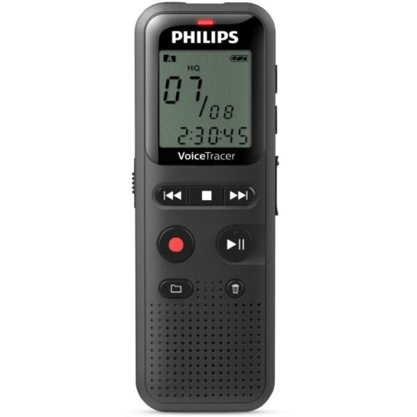 Grabadora de Voz Philips VoiceTracer DVT1160/ 8kHz/ Negro - Imagen 2