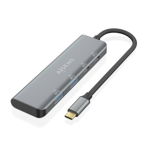 HUB AISENS USB 3.2 GEN1 5G USB-C USB-C/M-2XUSB-C/H-2XUSB-A/H 15CM 8436574709834 A109-0763