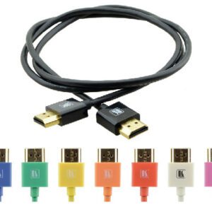 KRAMER CABLE HDMI FLEXIBLE ALTA VELOCIDAD CON ETHERNET ULTRA PLANO COLOR NEGRO (C-HM/HM/PICO/BK-10) 7291063068042 | P/N: 97-0132010 | Ref. Artículo: 938808