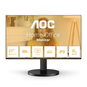 MONITOR AOC 27" 27B3HA2 FHD MULTIMENDIA 100HZ HDMI HDCP VGA 4038986181532 27B3HA2