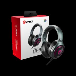 MSI Immerse GH50 Auriculares Alámbrico Diadema Juego Negro 4719072655204 | P/N: S37-0400020-SV1 | Ref. Artículo: 1326047