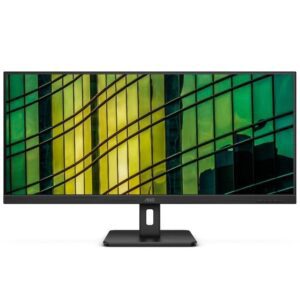 Monitor Profesional Ultrapanorámico AOC U34E2M 34"/ WQHD/ Negro 4038986110723 U34E2M AOC-M U34E2M