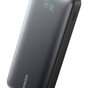 POWER BANK ANKER 10000MAH 2 TYPE-C 1 TYPE-A PORTS 3 PORTS PD 25W BLACK 0194644145415 A1249G11