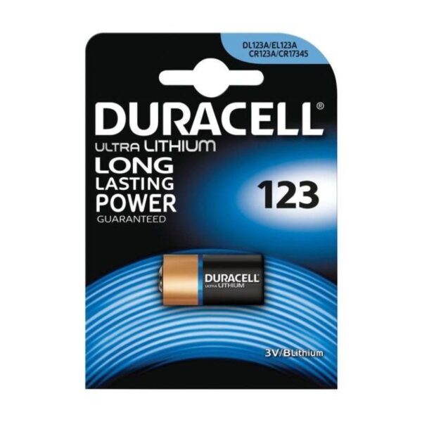 Pila Duracell Ultra M3 DL123/ 3V 5000394123106 DL123 DRC-PILA DL123