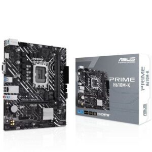 Placa Base Asus Prime H610M-K Socket 1700/ Micro ATX 4711387336328 90MB1GA0-M0EAY0 ASU-PB PRIME H610M-K