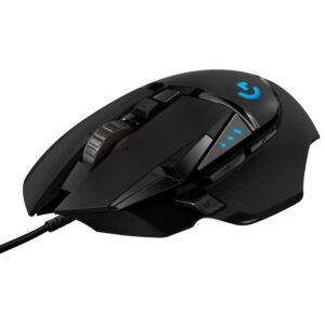 Ratón Gaming Logitech G502 Hero/ Hasta 25600 DPI/ Negro 5099206080270 910-005471 LOG-MOU G502 HERO BK