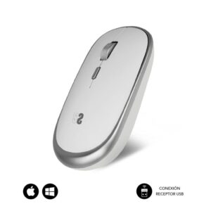 Ratón Mini Inalámbrico Subblim Wireless Mini/ Hasta 1600 DPI/ Plata 8436586741976 SUBMO-RFM0001 SUB-MOU WIR MINI SV