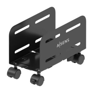 SOPORTE AISENS CPU METALICO AJUSTABLE DE SUELO NEGRO 8436574709346 MPC06-207