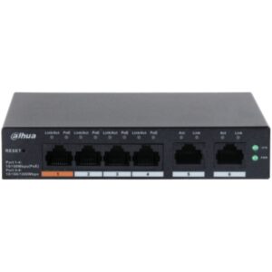 SWITCH CLOUD DAHUA DH-CS4006-4ET-60 SWITCH WITH 4-PORT POE 6923172571175 DH-CS4006-4ET-60