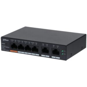 SWITCH IT DAHUA DH-CS4006-4GT-60 GIGABIT SWITCH WITH 4-PORT POE 6923172571144 DH-CS4006-4GT-60