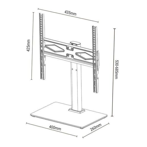 Soporte de Mesa TM Electrón TMSLC419 para TV de 32-50"/ hasta 30kg - Imagen 5