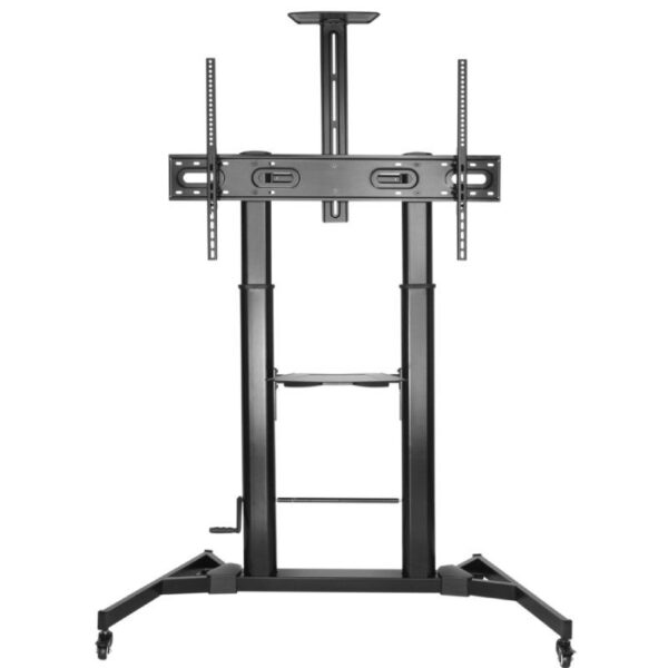 Soporte de Suelo Inclinable con Ruedas y Manivela Aisens FT100TE-171 para TV 60-100"/ hasta 100kg - Imagen 2