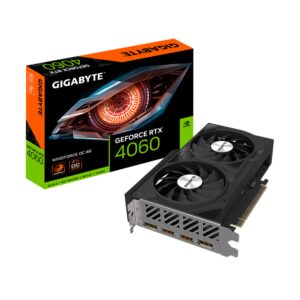 TARJETA GRAFICA GIGABYTE RTX 4060 WINDFORCE OC 8GB 4719331313685 GV-N4060WF2OC-8GD