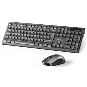 Teclado y Ratón Inalámbricos Vention Combo KTDB0-ES/ Negro 6922794709973 KTDB0-ES VEN-TEC COMBO KTDB0-ES