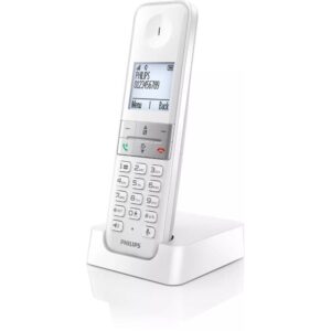 Teléfono Inalámbrico Philips D4701W/34/ Blanco 4895229101135 D4701W/34 PHIL-TEL D4701W 34