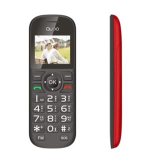 Teléfono Móvil Qubo D-1803 para Personas Mayores/ Rojo 6944762700850 D-1803RD QUB-TEL D-1803 RD