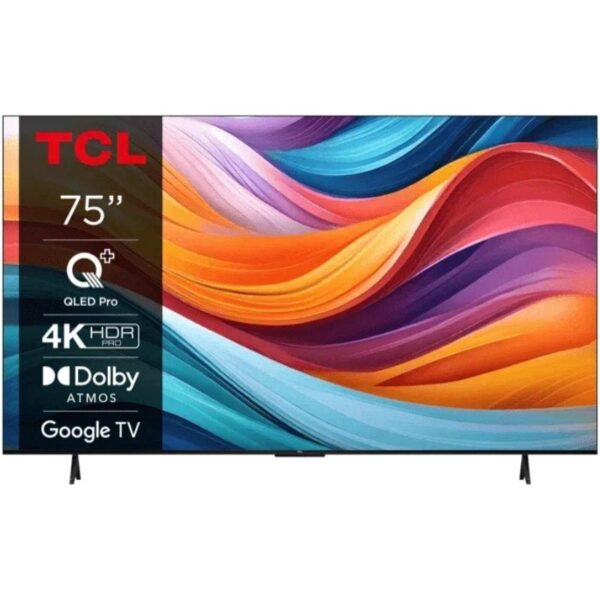 Televisor TCL QLED Pro 75T7B 75"/ Ultra HD 4K/ Smart TV/ WiFi 5901292523121 75T7B TCL-TV 75T7B