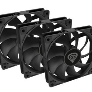 VENTILADOR CAJA GENESIS OXAL 120 NEGRO ALTO RENDIMIENTO 120 MM PACK 3 UDS 5901969439144 NGF-2043