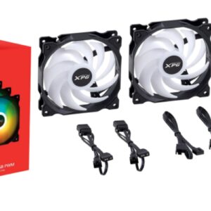 VENTILADOR CAJA XPG VENTO 120MM NEGRO RGB X3 4711085946614 75261454